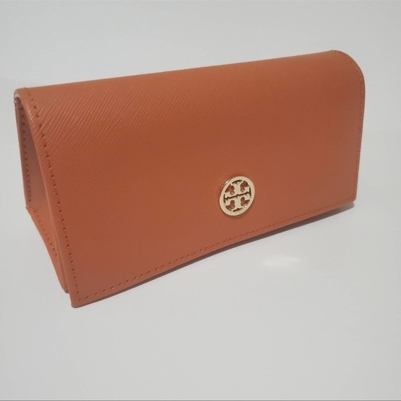 - Tory Burch Eyeglasses Case, Orange Eyeglasses Case - Picture 1 of 11